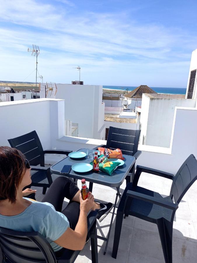 Brand New - Casa El Cuartel With Private Seaview Rooftop Conil De La Frontera Exterior foto