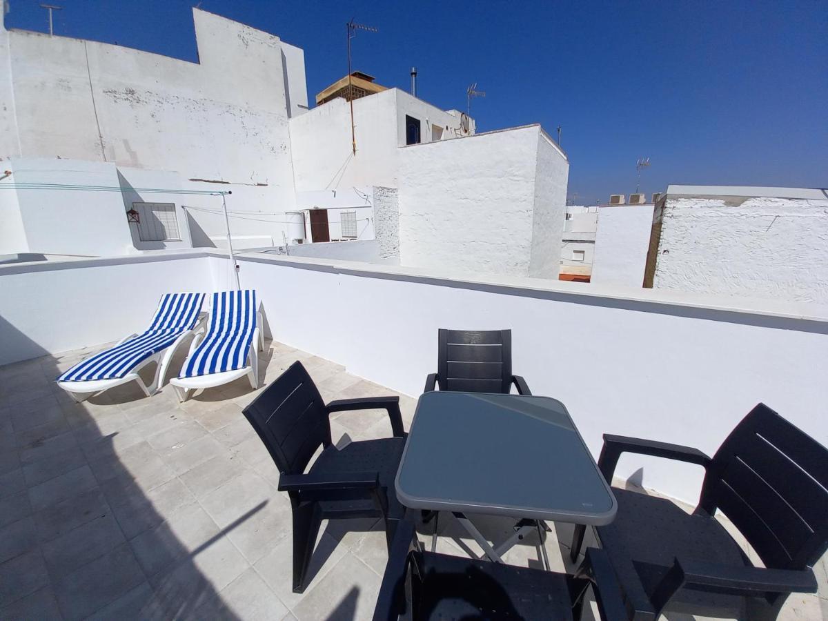 Brand New - Casa El Cuartel With Private Seaview Rooftop Conil De La Frontera Exterior foto