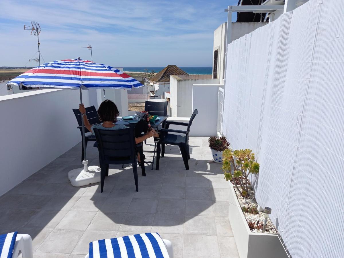 Brand New - Casa El Cuartel With Private Seaview Rooftop Conil De La Frontera Exterior foto